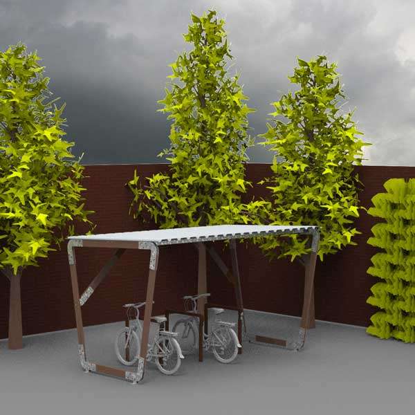 Überdachungen und Abstellräume | Fahrradüberdachungen | FalcoInfinity: Kreislauffähige Fahrradüberdachung für eine nachhaltige Zukunft | image #5 |  