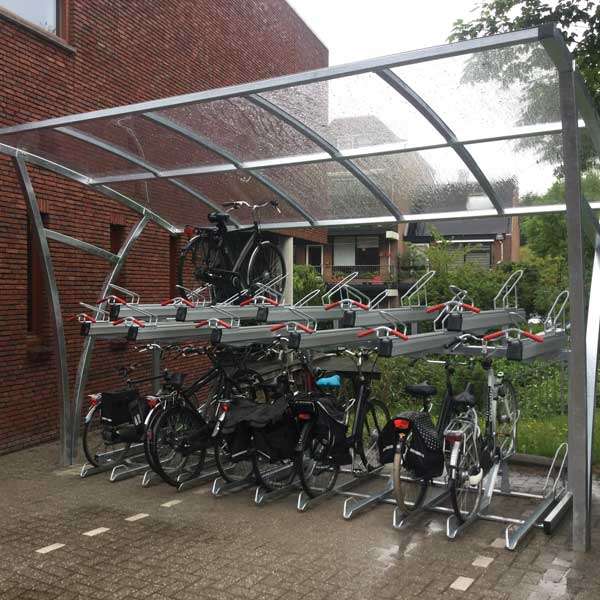 Fahrradparksysteme | Kompakt Fahrradparksysteme | FalcoLevel Premium+ Doppelstockparker | image #16 |  