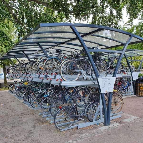 Fahrradparksysteme | Kompakt Fahrradparksysteme | FalcoLevel Premium+ Doppelstockparker | image #4 |  