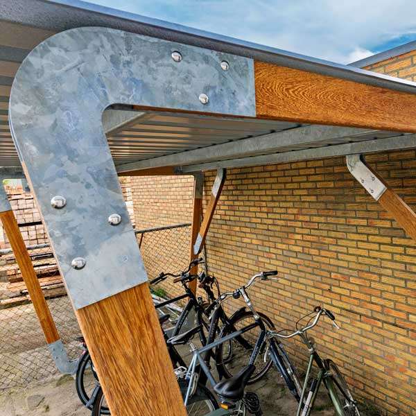Überdachungen und Abstellräume | Fahrradüberdachungen | FalcoInfinity: Kreislauffähige Fahrradüberdachung für eine nachhaltige Zukunft | image #2 |  