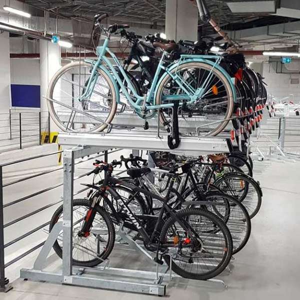 Fahrradparksysteme | Kompakt Fahrradparksysteme | FalcoLevel Premium+ Doppelstockparker | image #6 |  