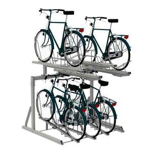 Fahrradparksysteme | Kompakt Fahrradparksysteme | FalcoLevel Eco Doppelstockparker | image #1