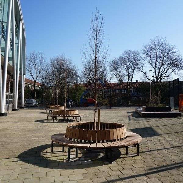 Neugestaltung Schulhof: Montessori Gymnasium Amsterdam