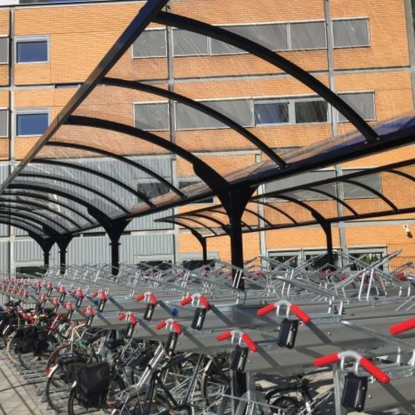 Mit Falco Fahrradparken hoch hinaus