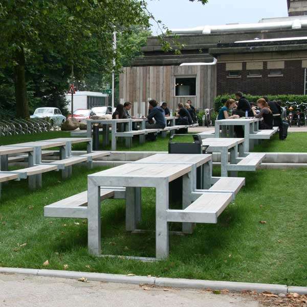 Stadtmobiliar | Picknicksets und Tische | FalcoBloc Picknickset 1 | image #3 |  FalcoBloc Picknickset 1 Straßen- und Parkmobiliar  Stadtmobiliar