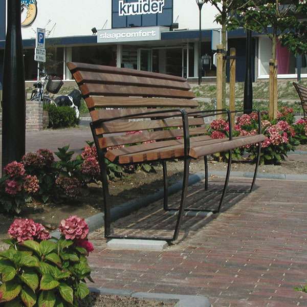 Stadtmobiliar | Parkbänke | FalcoRelax Parkbank mit Rückenlehne | image #9 |  