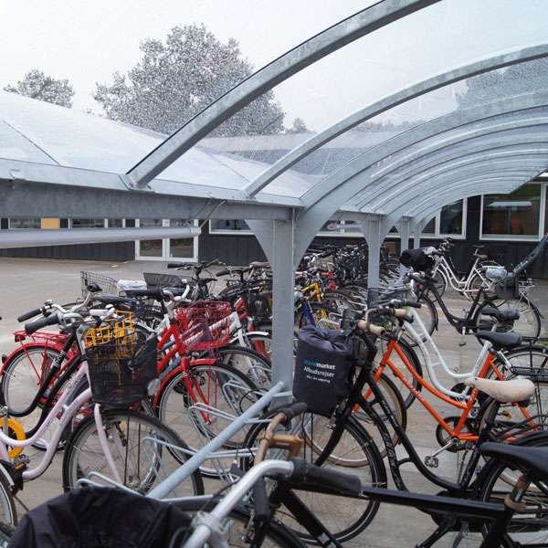 Überdachungen und Abstellräume | Fahrradüberdachungen | FalcoGamma Hi Fahrradüberdachung | image #10 |  Fahrradüberdachung FalcoGamma Hi