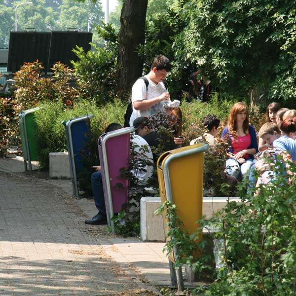 Stadtmobiliar | Abfallbehälter und Aschenbecher | FalcoJona Abfallbehälter, 50 Liter | image #3 |  