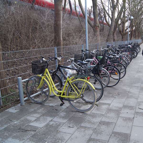fietsparkeren fietsenrek Falco-DK enkelzijdig