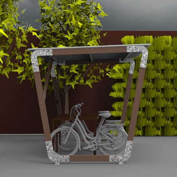 FalcoInfinity: Kreislauffähige Fahrradüberdachung für eine nachhaltige Zukunft