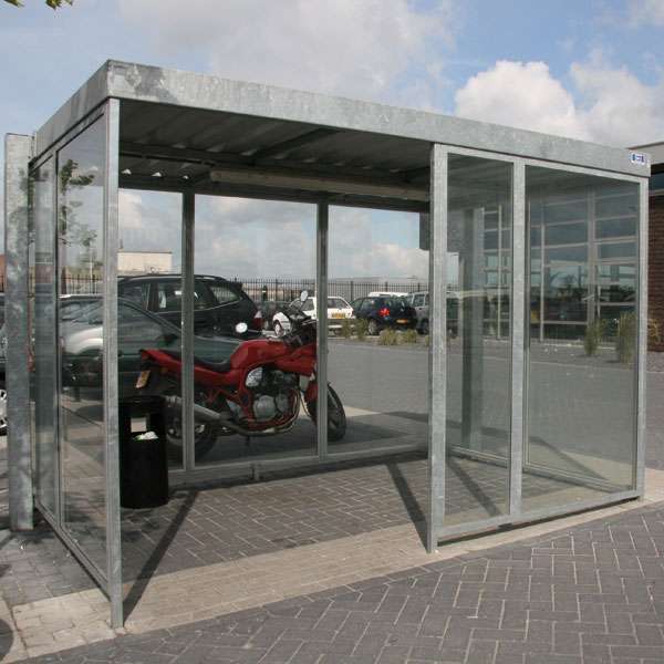 Fahrradüberdachung FalcoSpan  Überdachungen und Abstellräume  Multifunktions Überdachungssysteme 