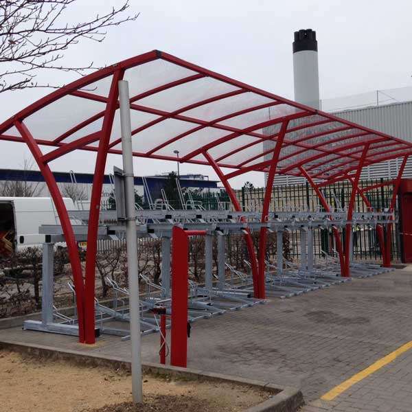 Überdachungen und Abstellräume | Fahrradüberdachung für Doppelstockparker | FalcoRail Überdachung für Doppelstockparker, einseitig Überdachungen und Abstellräume | Fahrradüberdachung für Doppelstockparker | FalcoRail Überdachung für Doppelstockparker, einseitig | image #7 |