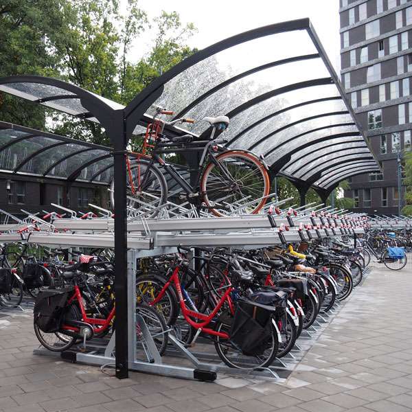 Fahrradparksysteme | Kompakt Fahrradparksysteme | FalcoLevel Premium+ Doppelstockparker | image #9 |  