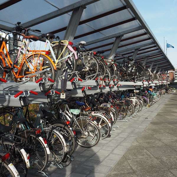 Fahrradparksysteme | Kompakt Fahrradparksysteme | FalcoLevel Premium+ Doppelstockparker | image #12 |  