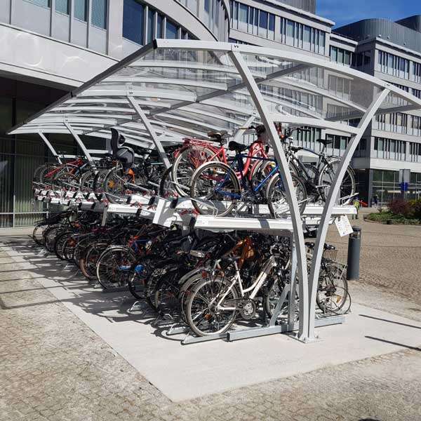 Fahrradparksysteme | Kompakt Fahrradparksysteme | FalcoLevel Premium+ Doppelstockparker | image #5 |  