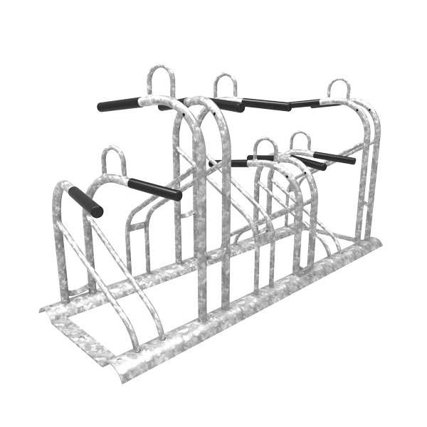 Fahrradparksysteme | Fahrradständer | Ideal 2.0 Fahrradständer, doppelseitig Fahrradparksysteme | Fahrradständer | Ideal 2.0 Fahrradständer, doppelseitig | image #1 |