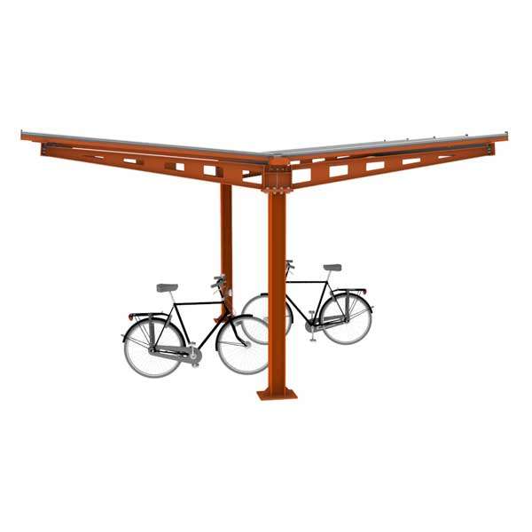 Überdachungen und Abstellräume | Fahrradüberdachungen | FalcoHoth Überdachung, doppelseitig Überdachungen und Abstellräume | Fahrradüberdachungen | FalcoHoth Überdachung, doppelseitig | image #1 |
