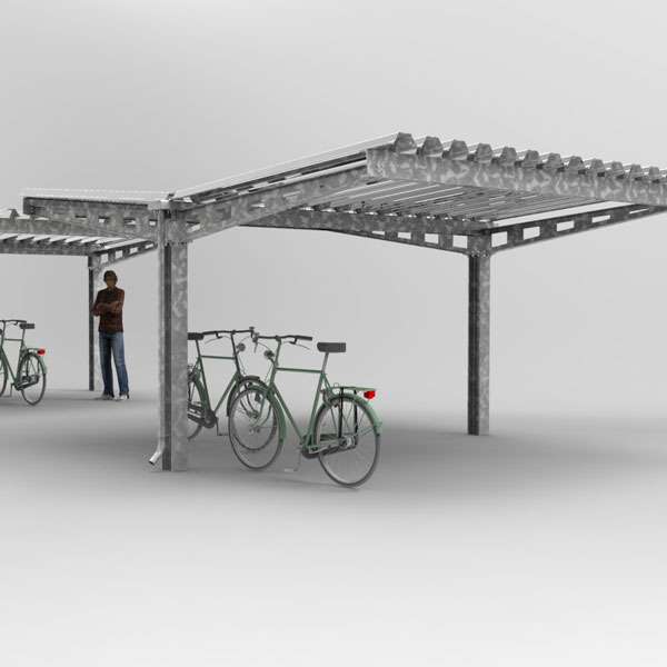 Überdachungen und Abstellräume | Fahrradüberdachungen | FalcoHoth Überdachung, doppelseitig Überdachungen und Abstellräume | Fahrradüberdachungen | FalcoHoth Überdachung, doppelseitig | image #6 |