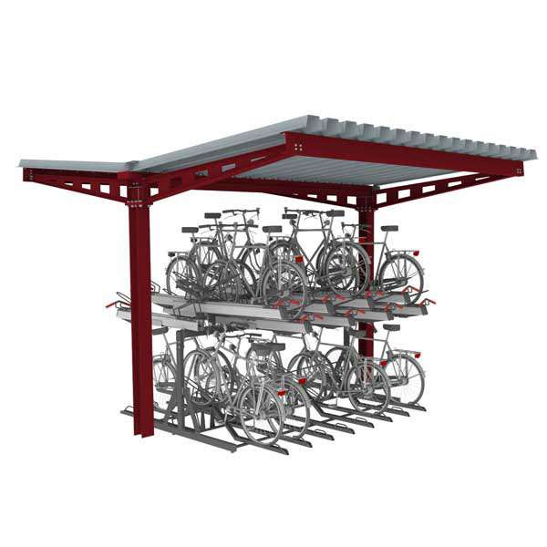 Überdachungen und Abstellräume | Fahrradüberdachungen | FalcoHoth Überdachung, doppelseitig Überdachungen und Abstellräume | Fahrradüberdachungen | FalcoHoth Überdachung, doppelseitig | image #10 |
