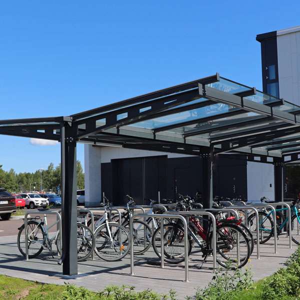 Überdachungen und Abstellräume | Fahrradüberdachungen | FalcoHoth Überdachung, doppelseitig Überdachungen und Abstellräume | Fahrradüberdachungen | FalcoHoth Überdachung, doppelseitig | image #2 |