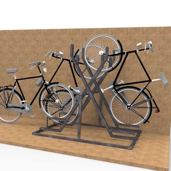 Fahrradparksysteme | Kompakt Fahrradparksysteme | FalcoVert platzsparender Fahrradständer Fahrradparksysteme | Kompakt Fahrradparksysteme | FalcoVert platzsparender Fahrradständer | image #9 |