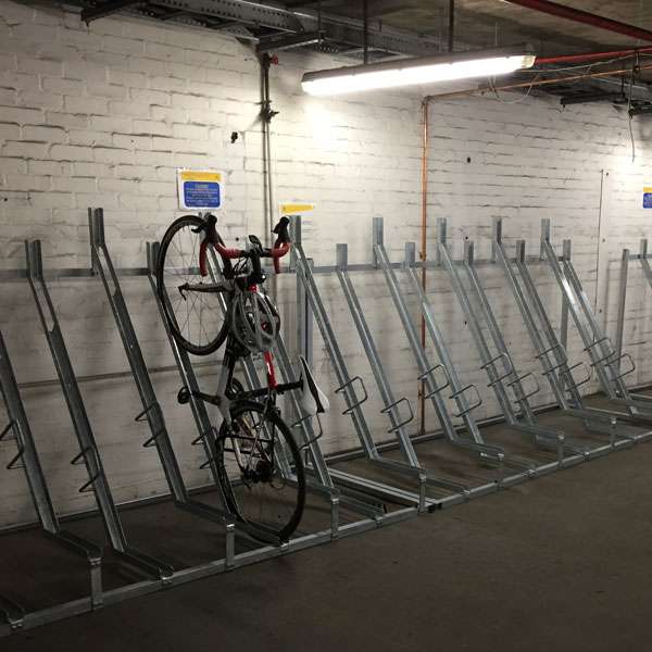 Fahrradparksysteme | Kompakt Fahrradparksysteme | FalcoVert platzsparender Fahrradständer | image #5 |  