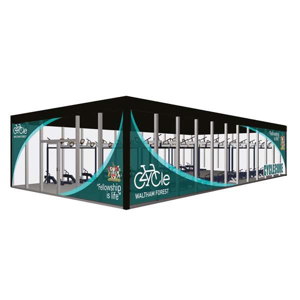 Überdachungen und Abstellräume | Fahrradüberdachung für Doppelstockparker | FalcoLok Cycle Hubs| FalcoLok CycleHubs Fahrradüberdachung für Doppelstockparker Überdachungen und Abstellräume Überdachungen und Abstellräume | Fahrradüberdachung für Doppelstockparker | FalcoLok Cycle Hubs | image #3 | FalcoLok CycleHubs Fahrradüberdachung für Doppelstockparker Überdachungen und Abstellräume