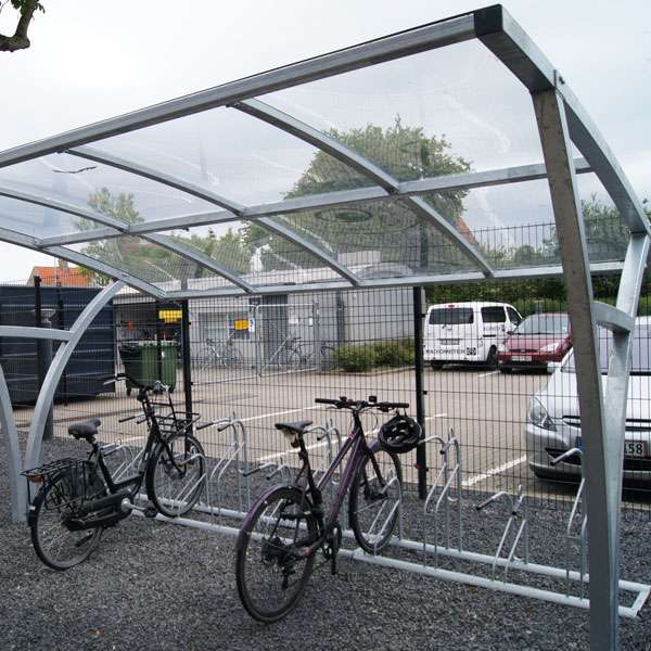 Überdachungen und Abstellräume | Fahrradüberdachungen | FalcoRail Low Fahrradüberdachung, einseitig Überdachungen und Abstellräume | Fahrradüberdachungen | FalcoRail Low Fahrradüberdachung, einseitig | image #4 |