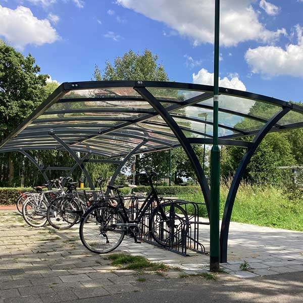 Überdachungen und Abstellräume | Fahrradüberdachungen | FalcoRail Low Fahrradüberdachung, doppelseitig Überdachungen und Abstellräume | Fahrradüberdachungen | FalcoRail Low Fahrradüberdachung, doppelseitig | image #2 |