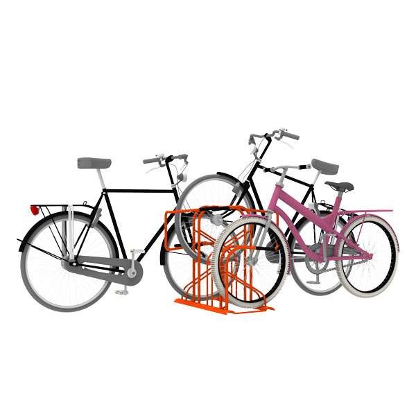 Fahrradparksysteme | Fahrradständer mit Befestigungspfosten | Ideal 2.0 Fahrradständer mit Anbindemöglichkeit | image #5 |  