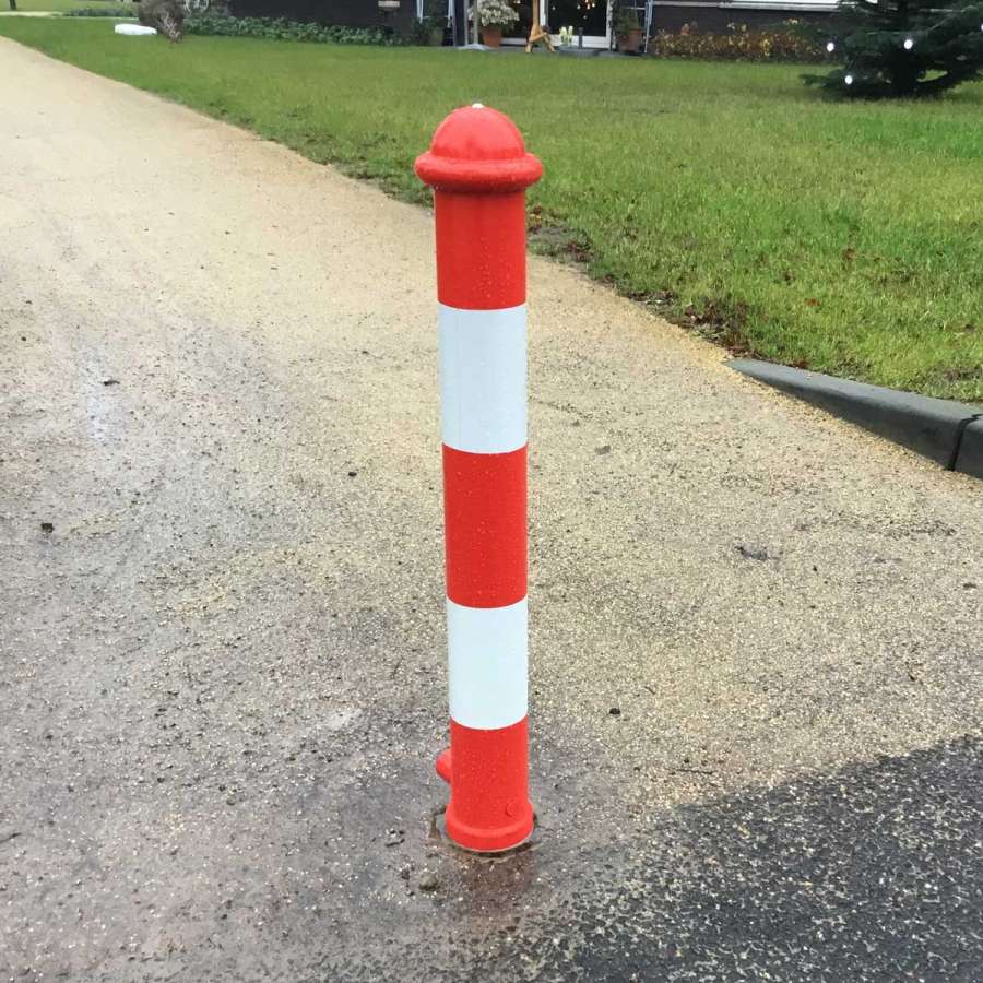 Bowler Absperrpfosten, herausnehmbar