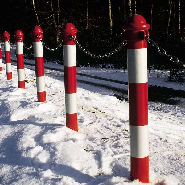 Verkehrsleiteinrichtungen | Absperrpfosten | Bowler Absperrpfosten | image #2 |  