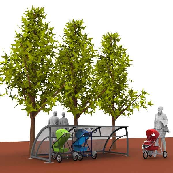 FalcoRoller Kinderwagenunterstand