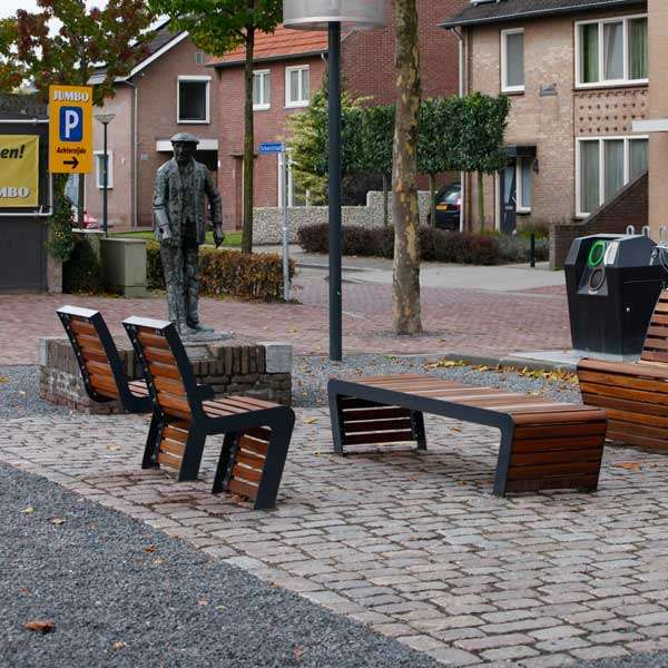 Stadtmobiliar | Parkbänke | FalcoLinea Parkbank ohne Rückenlehne, Holz Stadtmobiliar | Parkbänke | FalcoLinea Parkbank ohne Rückenlehne, Holz | image #9 |