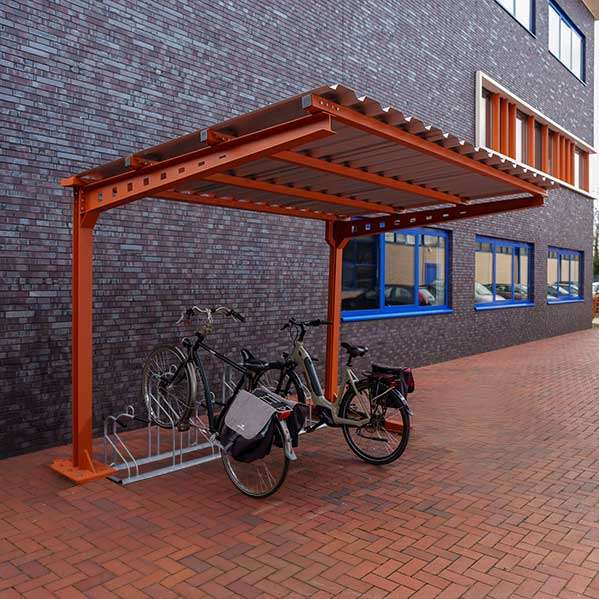 FalcoAndo Fahrradüberdachung, einseitig