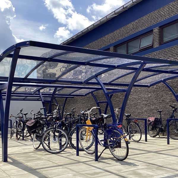 Fahrradparksysteme | Fahrradständer mit E-Bike Ladestation | FalcoForce Fahrradanlehnbügel mit E-Bike Ladestation | image #3 |  