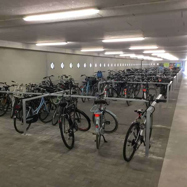 FalcoGrid doppelseitige Fahrradstellplatz Abgrenzung