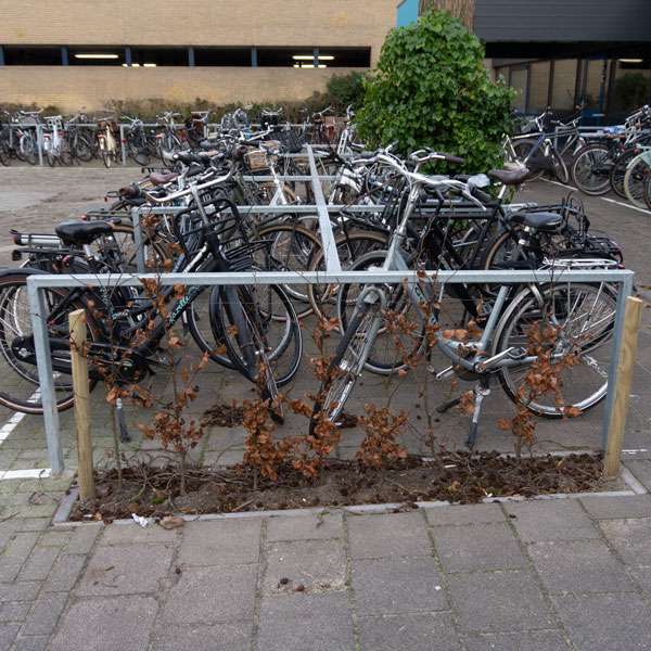 FalcoGrid doppelseitige Fahrradstellplatz Abgrenzung