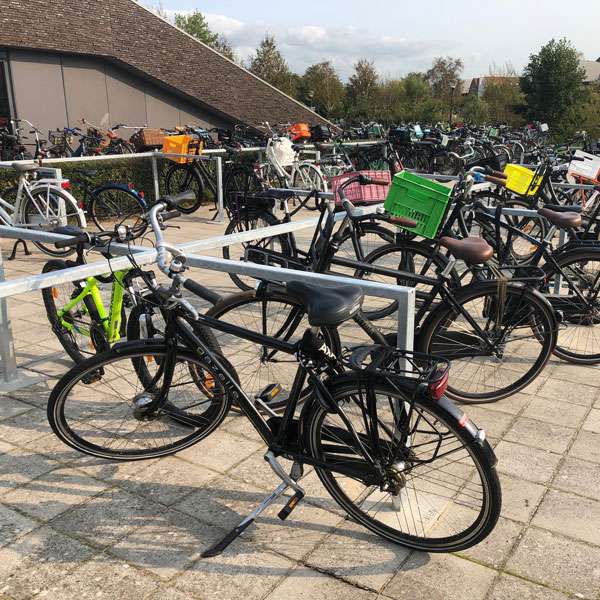 FalcoGrid doppelseitige Fahrradstellplatz Abgrenzung
