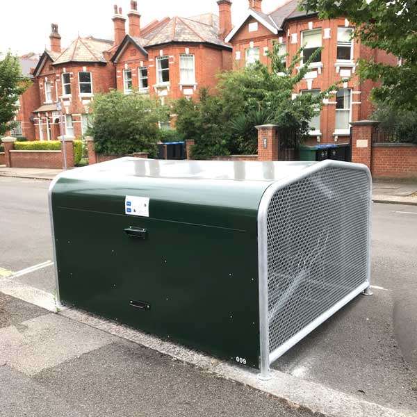 Fahrradparksysteme | Fahrradgaragen | FalcoPod: abschließbare Fahrradbox | image #7 |  