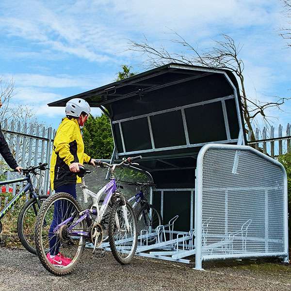 Fahrradparksysteme | Fahrradgaragen | FalcoPod: abschließbare Fahrradbox | image #4 |  