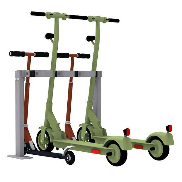 Fahrradparksysteme | Fahrradständer | FalcoRush E-Scooter-Ständer Fahrradparksysteme | Fahrradständer | FalcoRush E-Scooter-Ständer | image #1 |