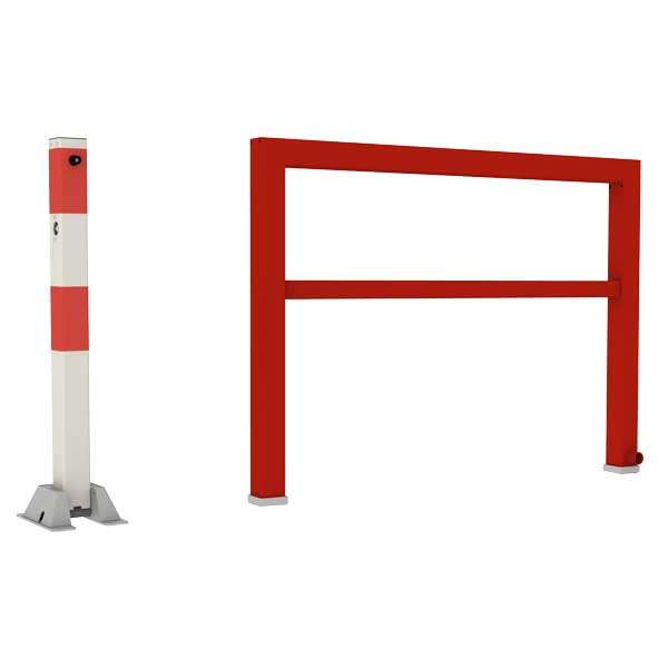 FalcoSentry Absperrpfosten, klappbar
