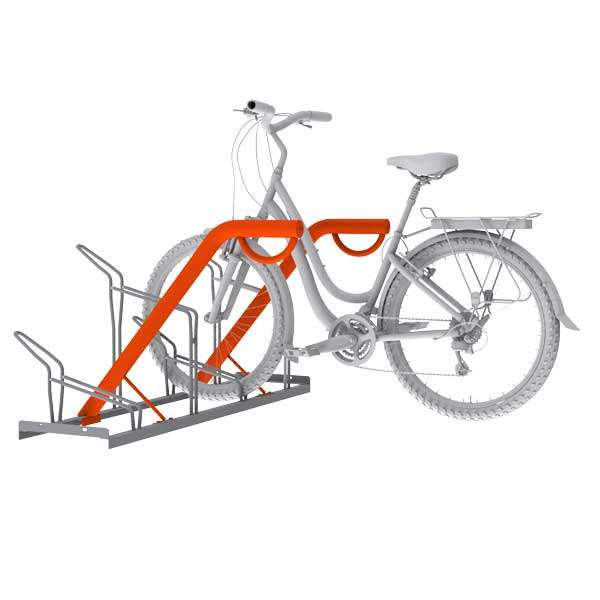 Fahrradparksysteme | Fahrradständer mit Befestigungspfosten | FalcoSound mit Befestigungspfosten | image #2 |  