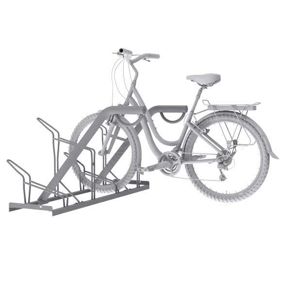 Fahrradparksysteme | Fahrradständer mit Befestigungspfosten | FalcoSound mit Befestigungspfosten | image #4 |  