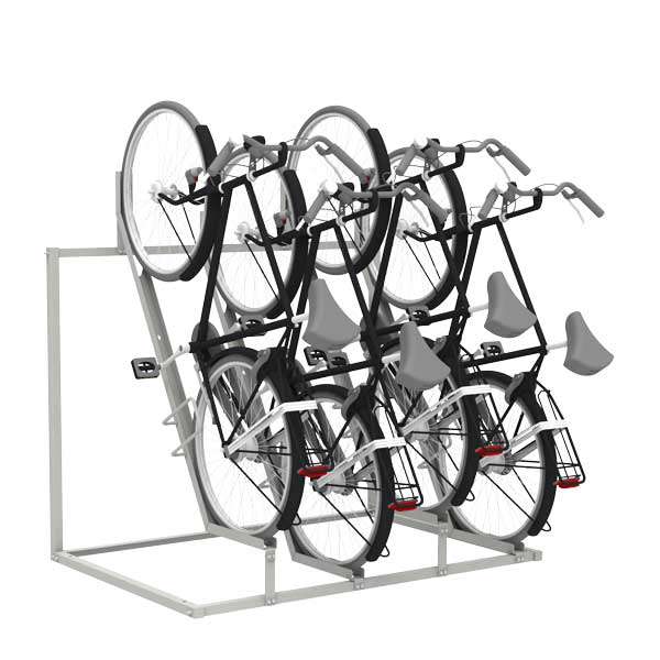 Fahrradparksysteme | Kompakt Fahrradparksysteme | FalcoVert platzsparender Fahrradständer | image #1 |  