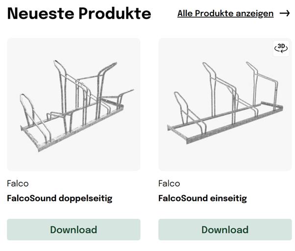 Falco stellt BIM-Dateien auf BIMobject.com zur Verfügung Falco stellt BIM-Dateien auf BIMobject.com zur Verfügung