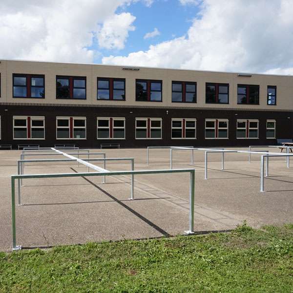 FalcoGrid doppelseitige Fahrradstellplatz Abgrenzung