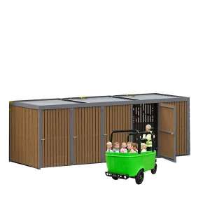 Überdachungen und Abstellräume | Abstellräume | Überdachungen für Krippenwagen und Kinderbusse | image #1|