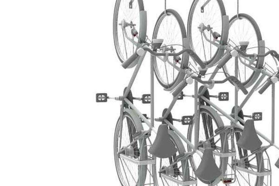 FalcoHook fiets ophangrail compact fietsparkeren